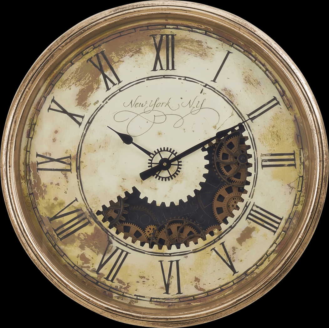 Apexlane Gold Wall Clock - Thumbnail - Image 1