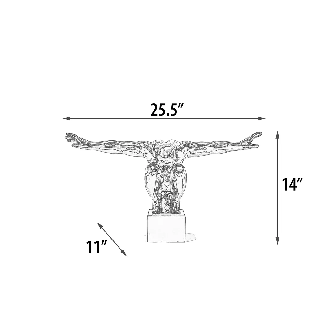 Aphel Silver Sculpture - Thumbnail - Image 5