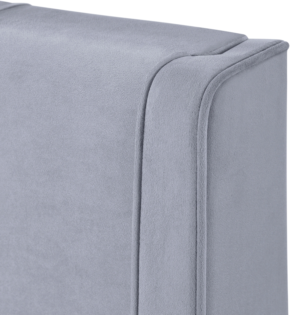 Aphelia Gray King Bed - Thumbnail - Image 5