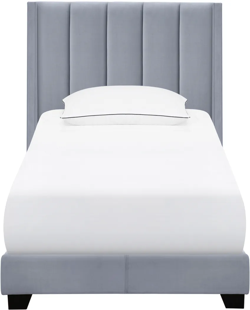 Aphelia Gray Twin Bed - Thumbnail - Image 2