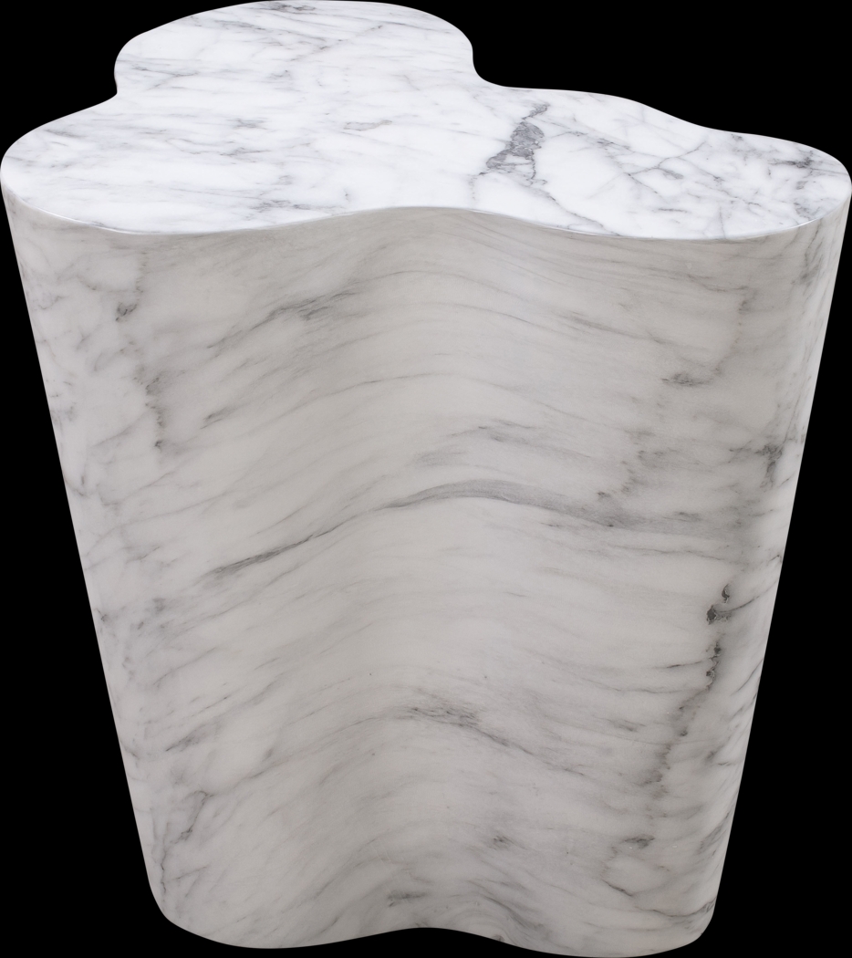 Aphina White Large Accent Table - Thumbnail - Image 2