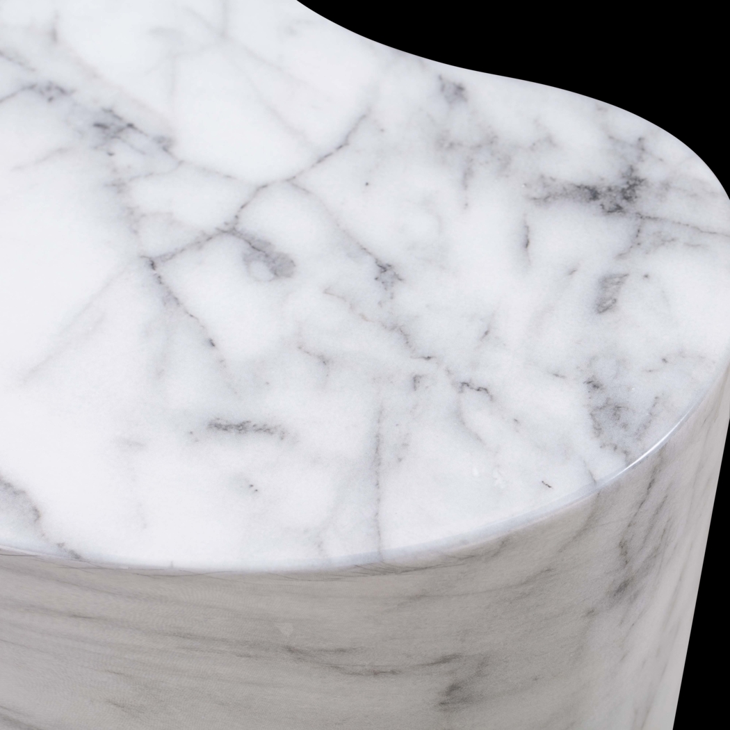 Aphina White Large Accent Table - Thumbnail - Image 5