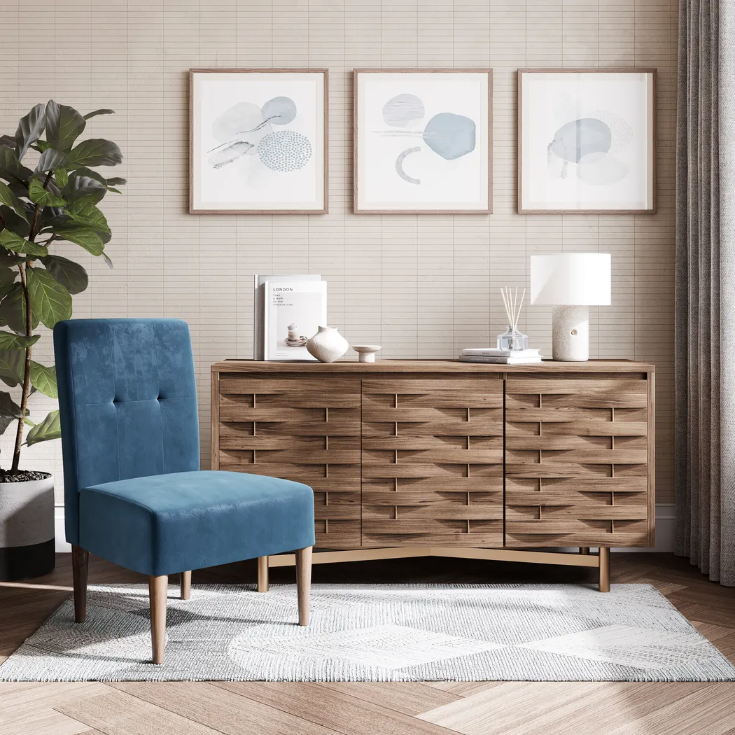 Aphiren Blue Accent Chair - Image 6