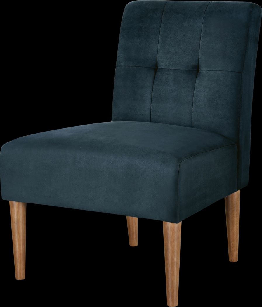 Aphiren Blue Accent Chair - Thumbnail - Image 1