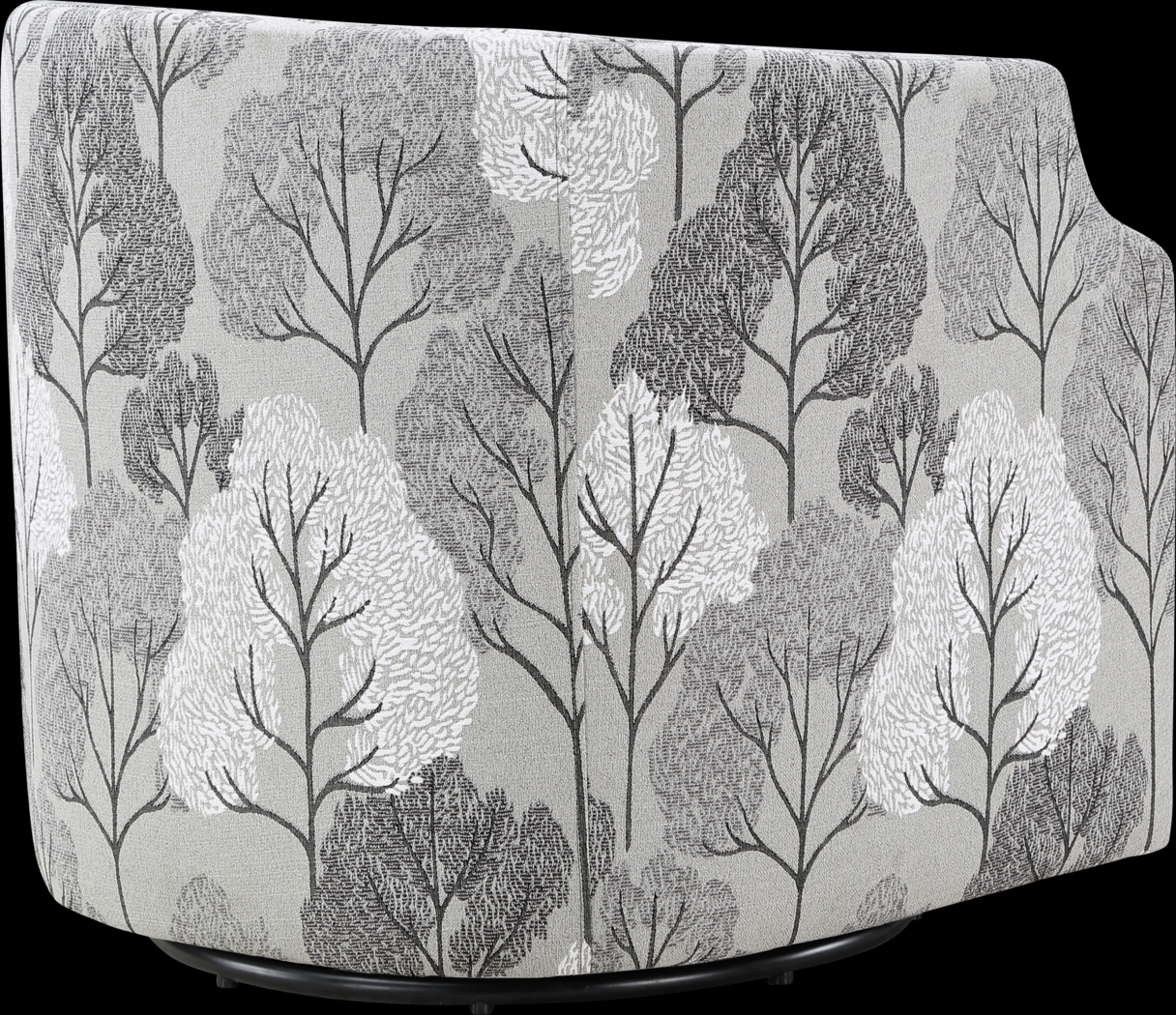 Apisai Gray Swivel Accent Chair - Thumbnail - Image 10