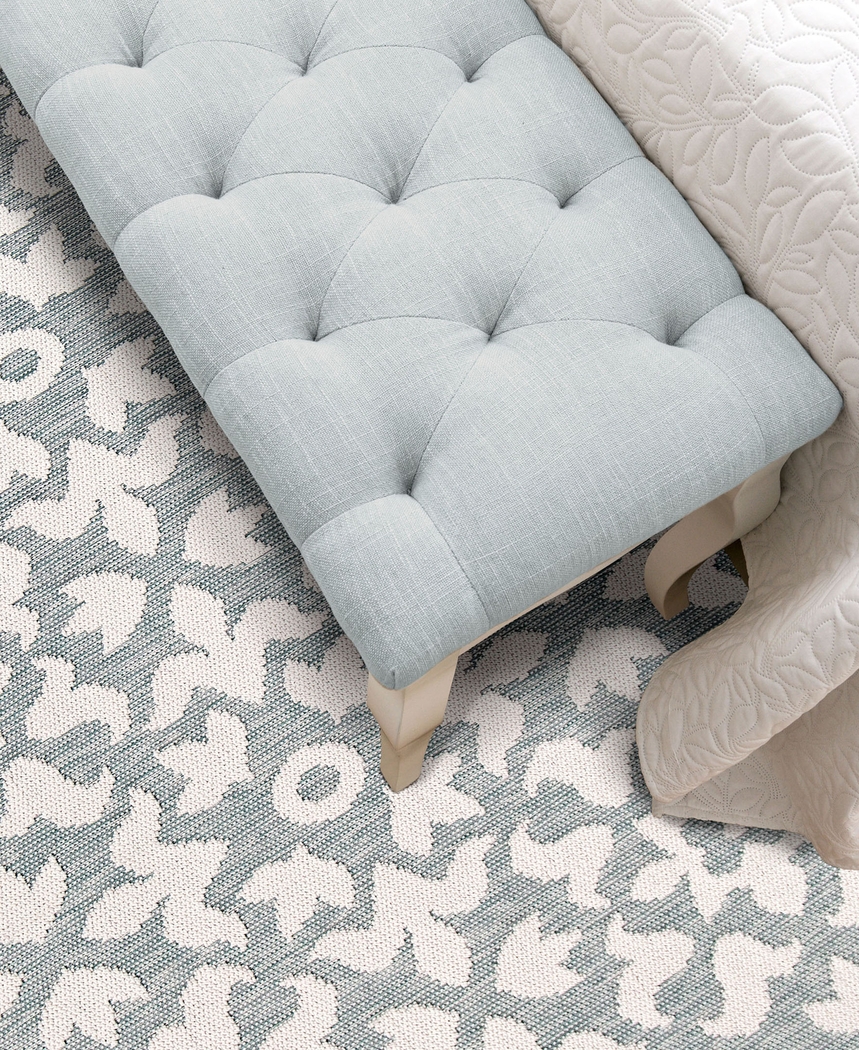 Apison Blue 7'10 x 10'10 Rug - Thumbnail - Image 3