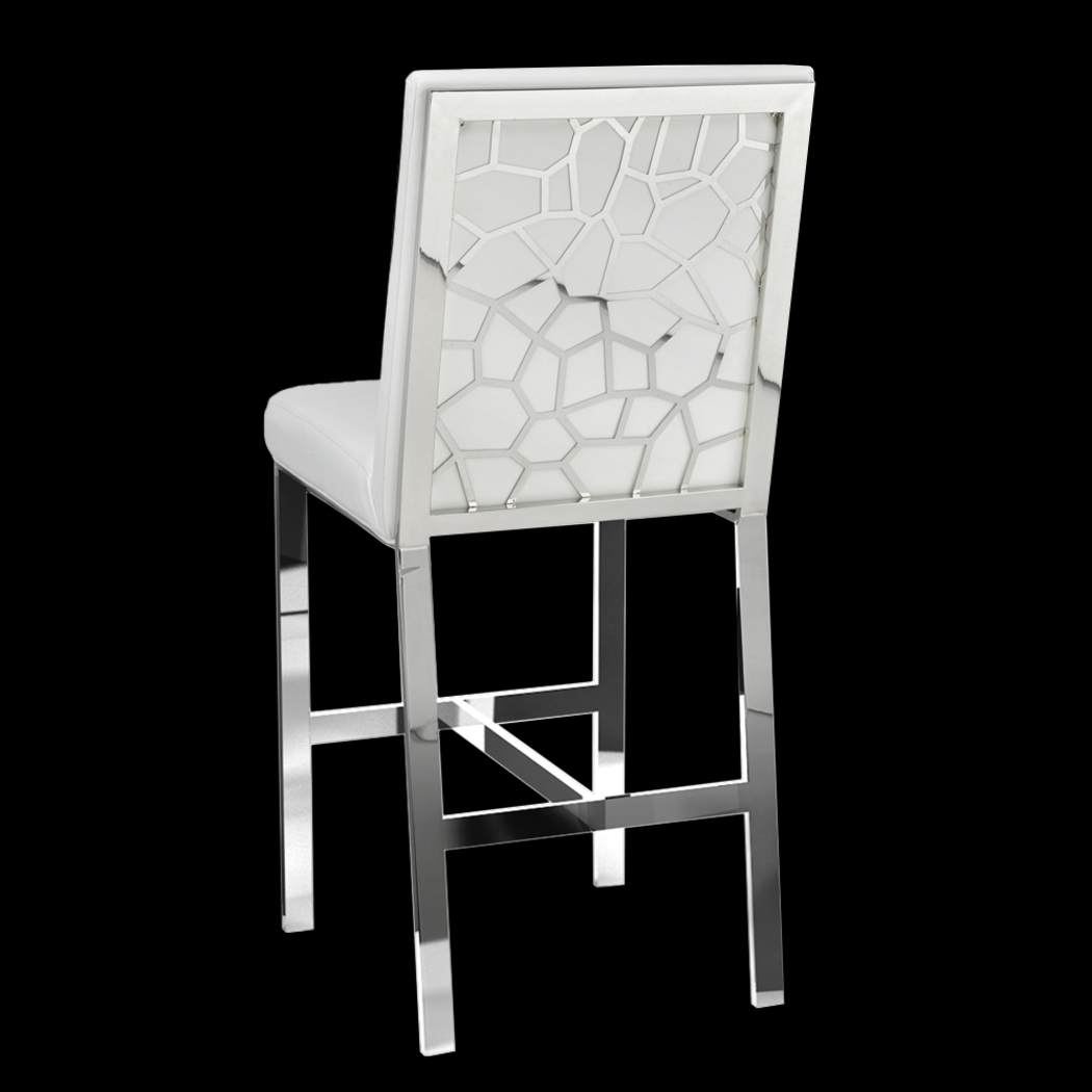 Apleby White Counter Stool - Thumbnail - Image 2