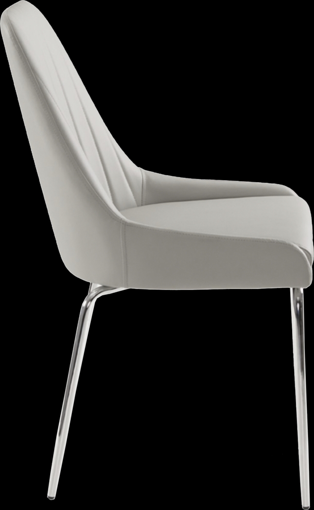 Aplomado Gray Dining Chair, Set of 2 - Thumbnail - Image 2