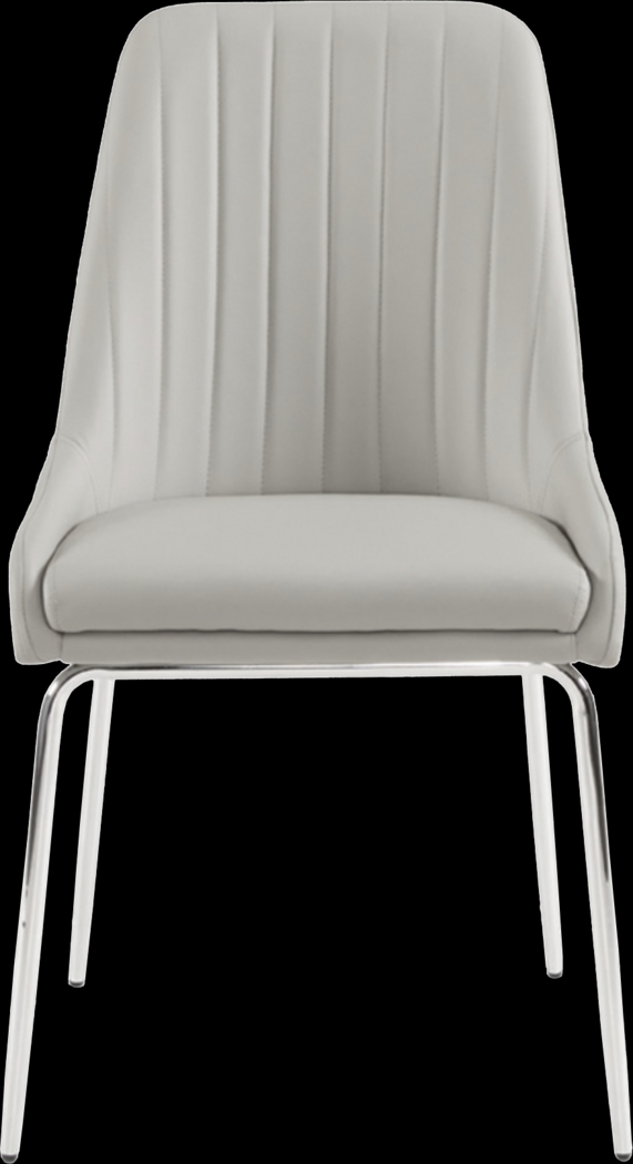 Aplomado Gray Dining Chair, Set of 2 - Thumbnail - Image 3