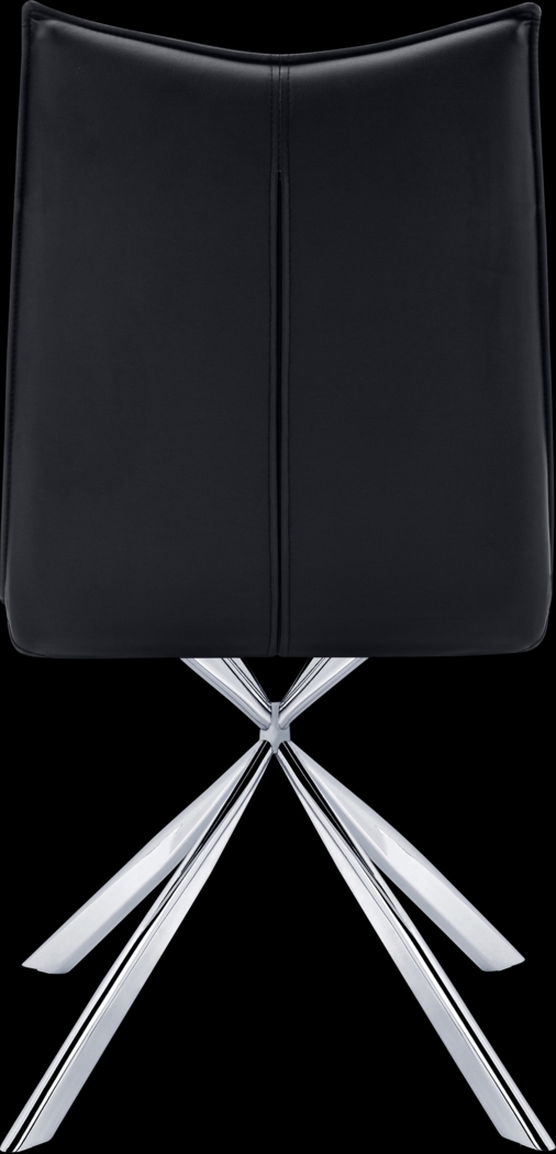 Appaloosa Black Chrome Side Chair, Set of 2 - Thumbnail - Image 9