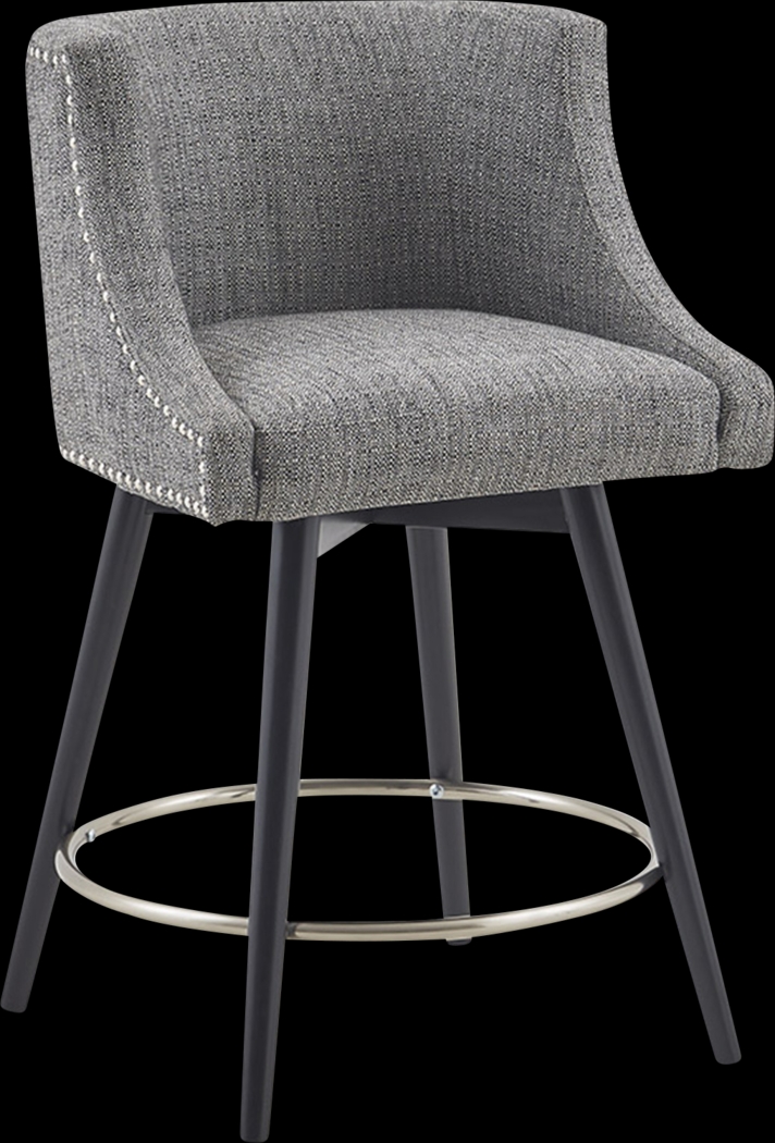 Appelt Gray Counter Height Stool - Thumbnail - Image 1