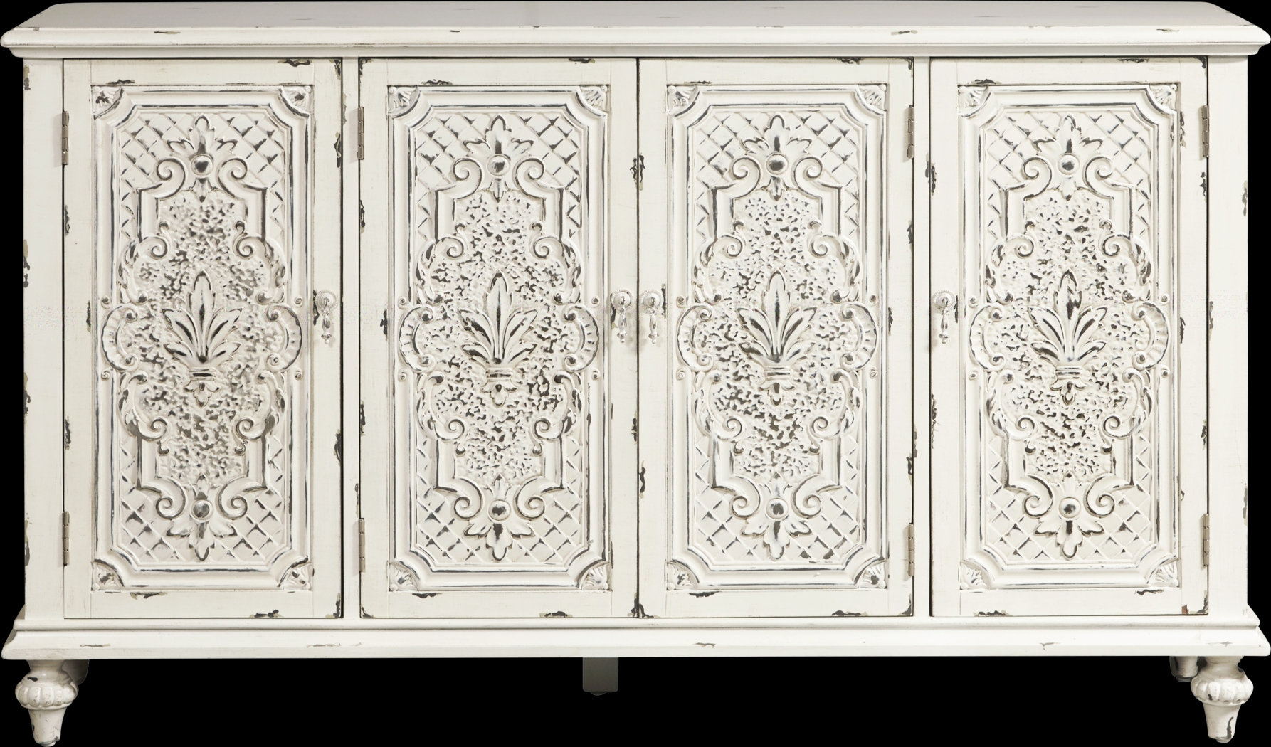 Appleblossom White Credenza - Thumbnail - Image 2
