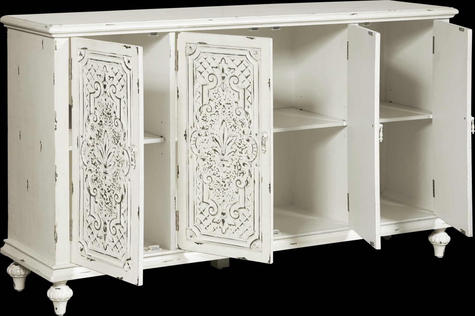 Appleblossom White Credenza - Thumbnail - Image 3