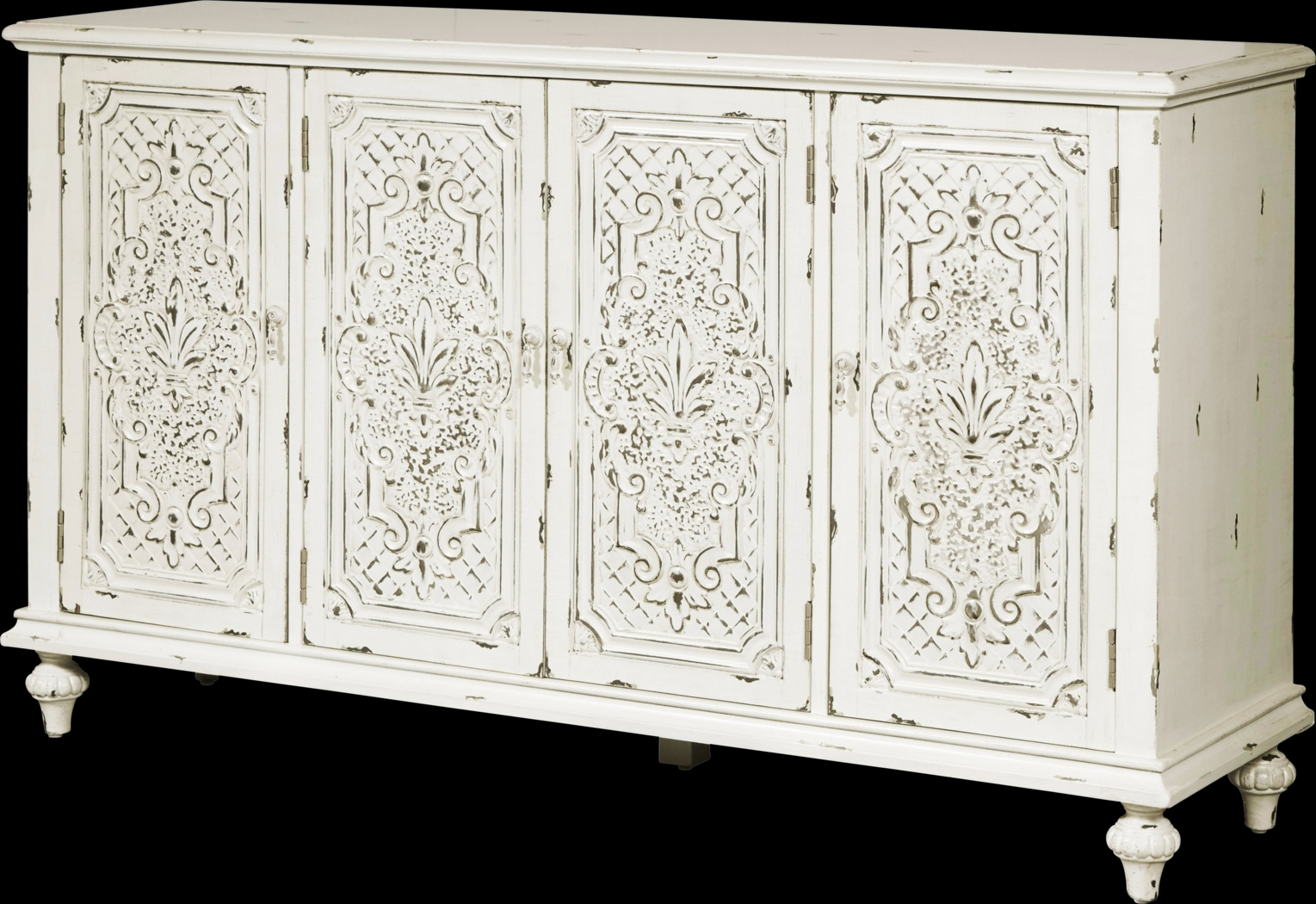 Appleblossom White Credenza - Thumbnail - Image 5