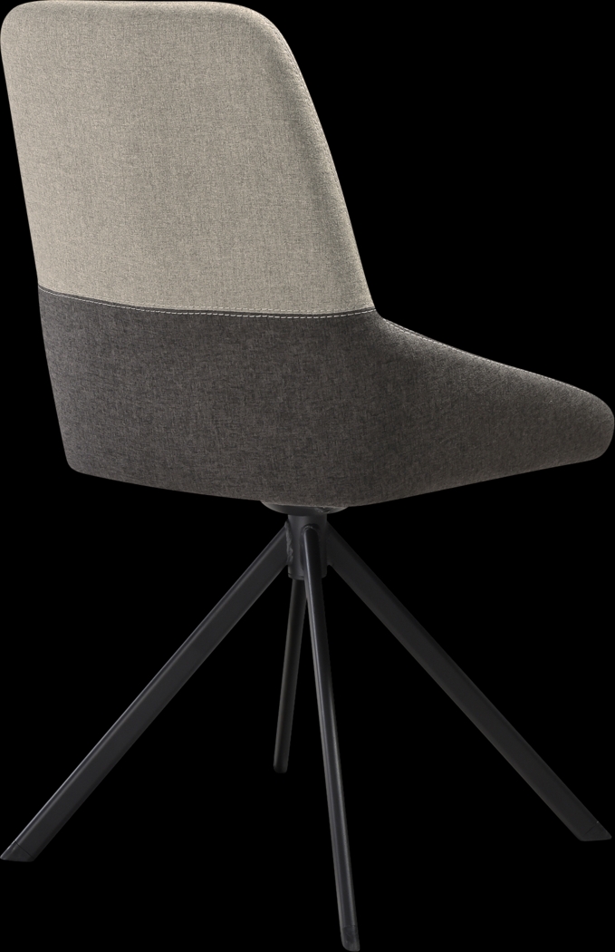 Applepar Gray Side Chair, Set of 2 - Thumbnail - Image 5