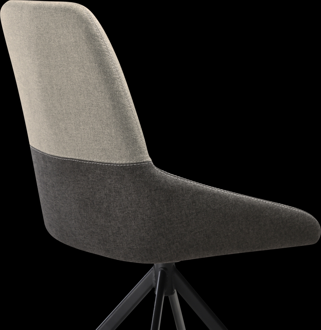 Applepar Gray Side Chair, Set of 2 - Thumbnail - Image 7