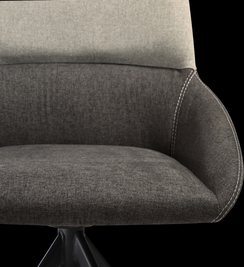 Applepar Gray Side Chair, Set of 2 - Thumbnail - Image 8