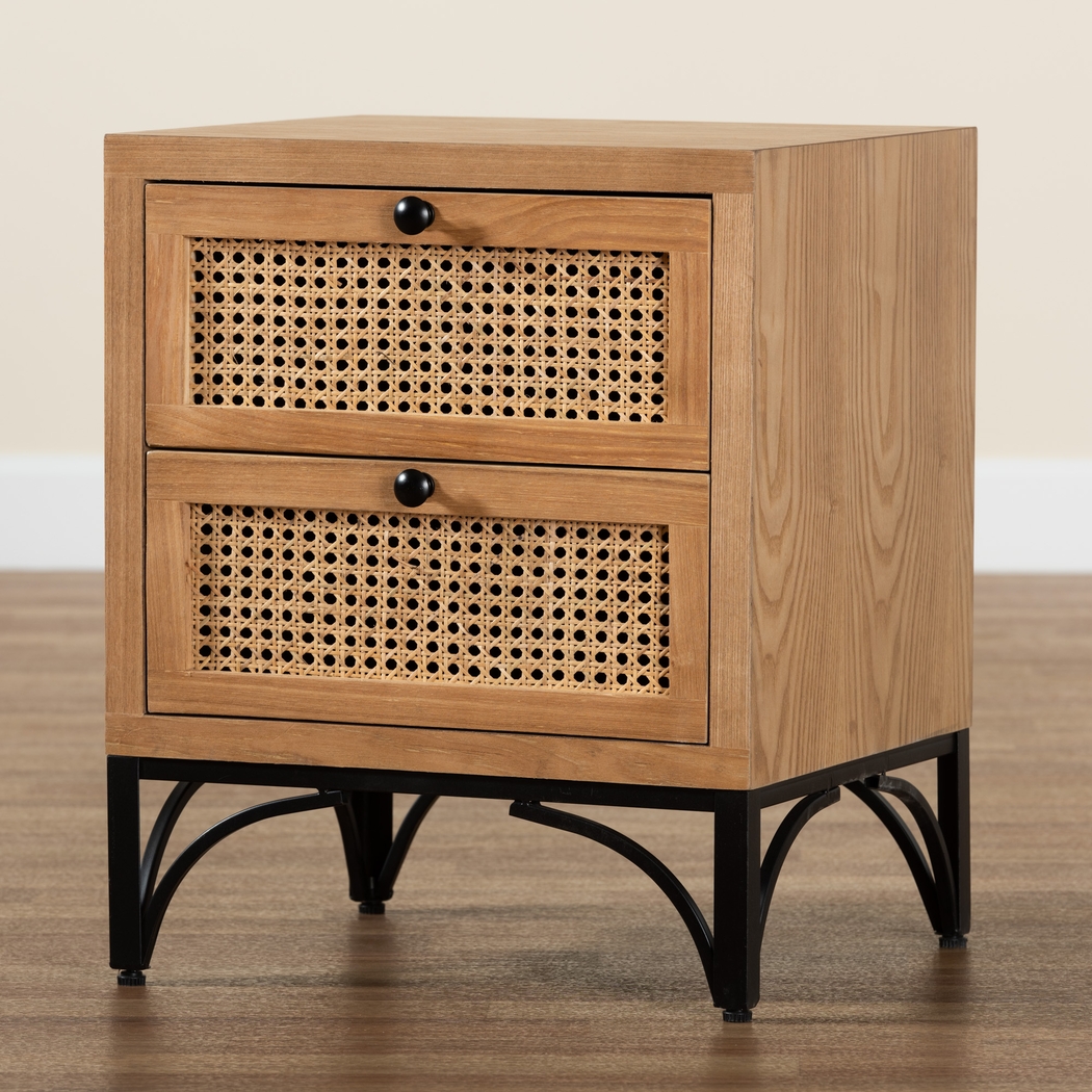 Appollo Brown Nightstand - Thumbnail - Image 2