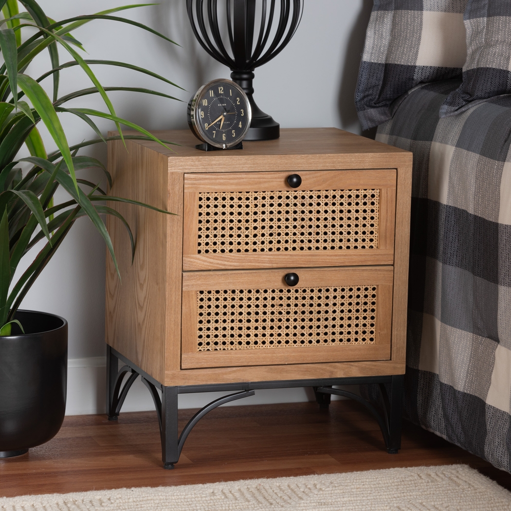 Appollo Brown Nightstand - Thumbnail - Image 3