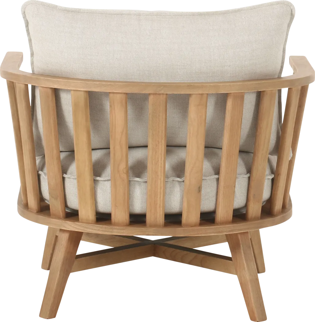 Apricio Beige Accent Chair - Thumbnail - Image 5