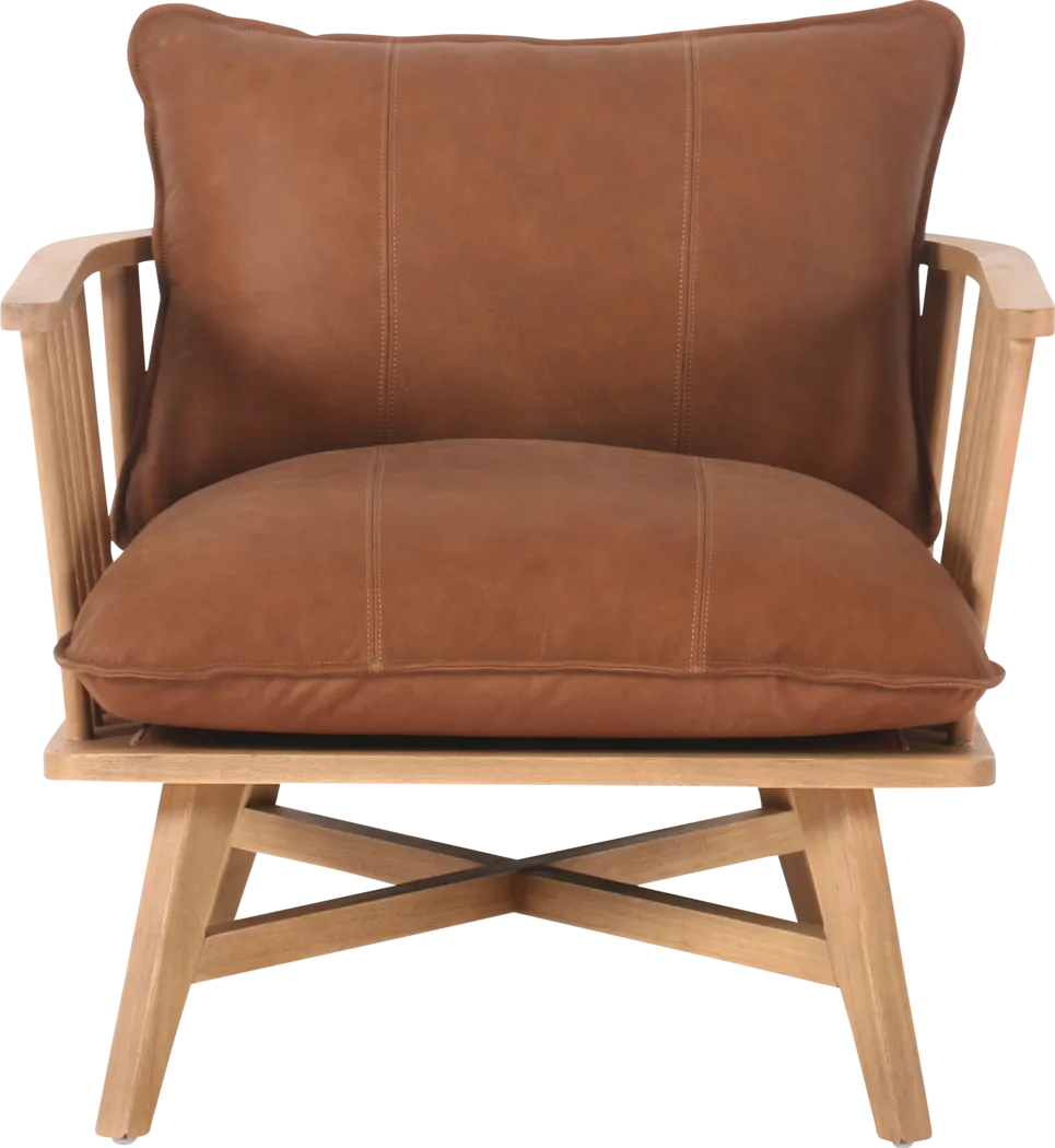 Apricio Brown Accent Chair - Thumbnail - Image 5