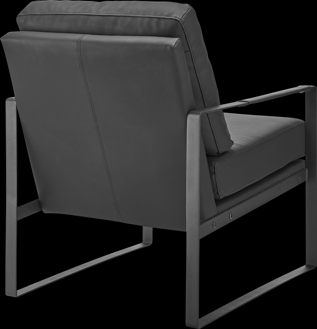Apricoy Black Accent Chair - Thumbnail - Image 5