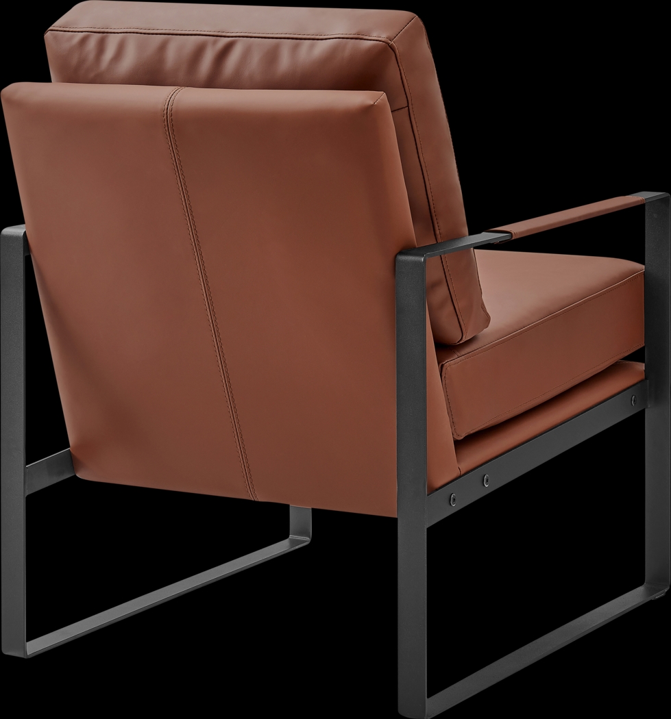 Apricoy Brown Accent Chair - Thumbnail - Image 4