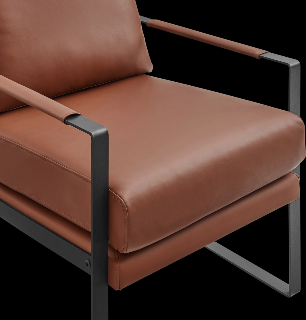 Apricoy Brown Accent Chair - Thumbnail - Image 7