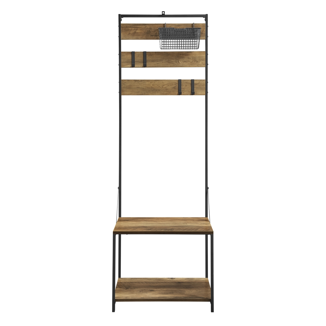 Apricot Glen Brown Hall Tree - Thumbnail - Image 5