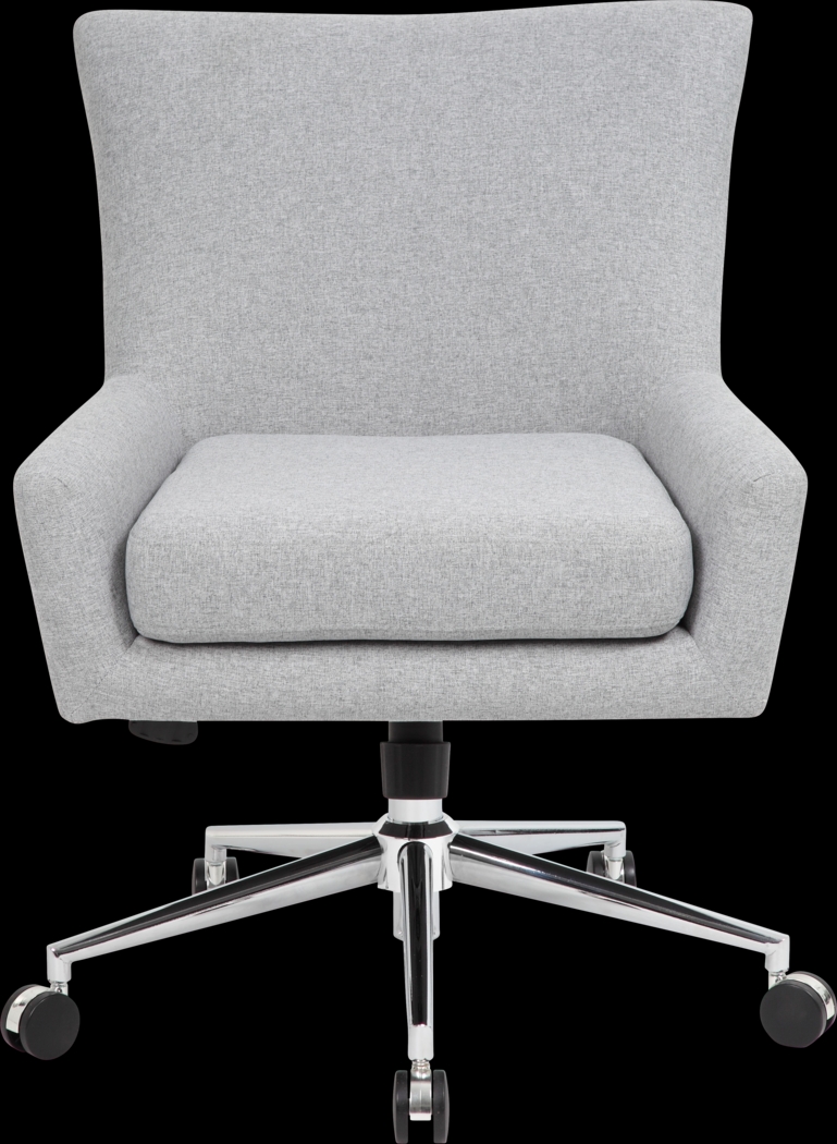 Apsley Gray Desk Chair - Thumbnail - Image 2