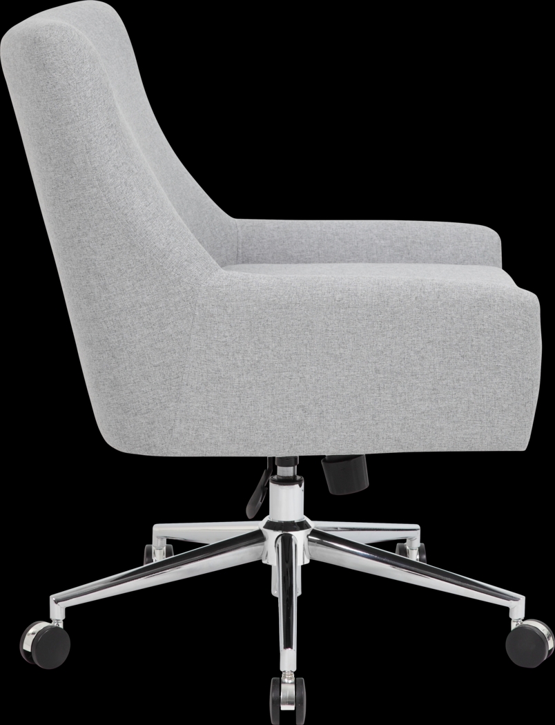 Apsley Gray Desk Chair - Thumbnail - Image 3
