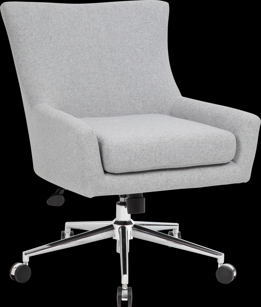 Apsley Gray Desk Chair - Thumbnail - Image 1