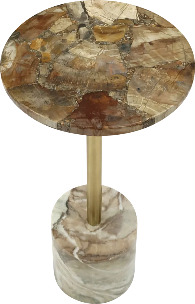 Apteni Gold Accent Table - Thumbnail - Image 4