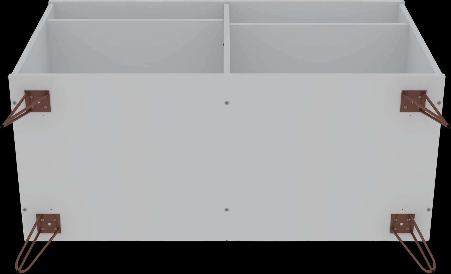 Aptos Lane White 39 in. Console - Thumbnail - Image 5