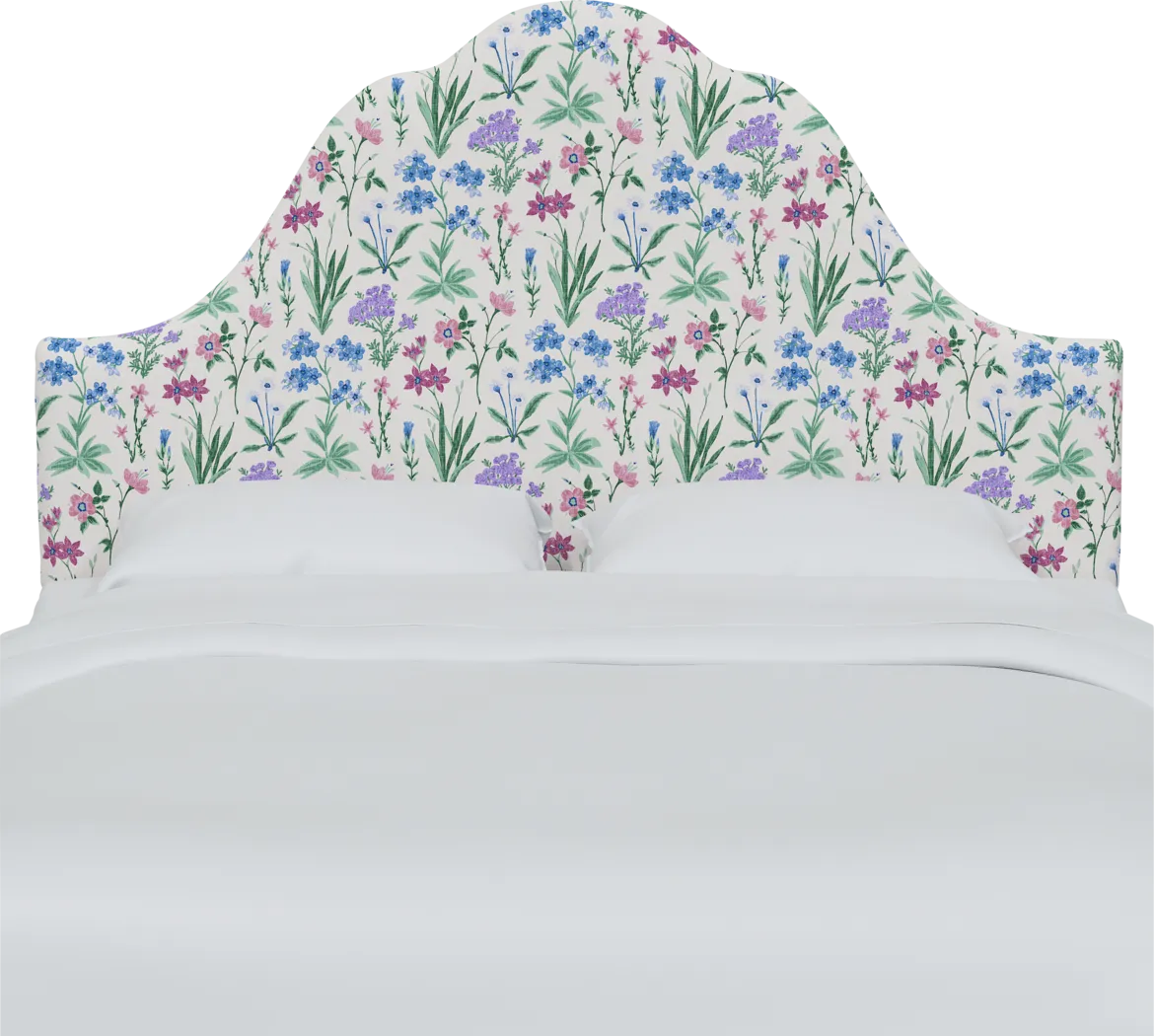 Aquaflor Cream Twin Upholstered Headboard - Thumbnail - Image 2