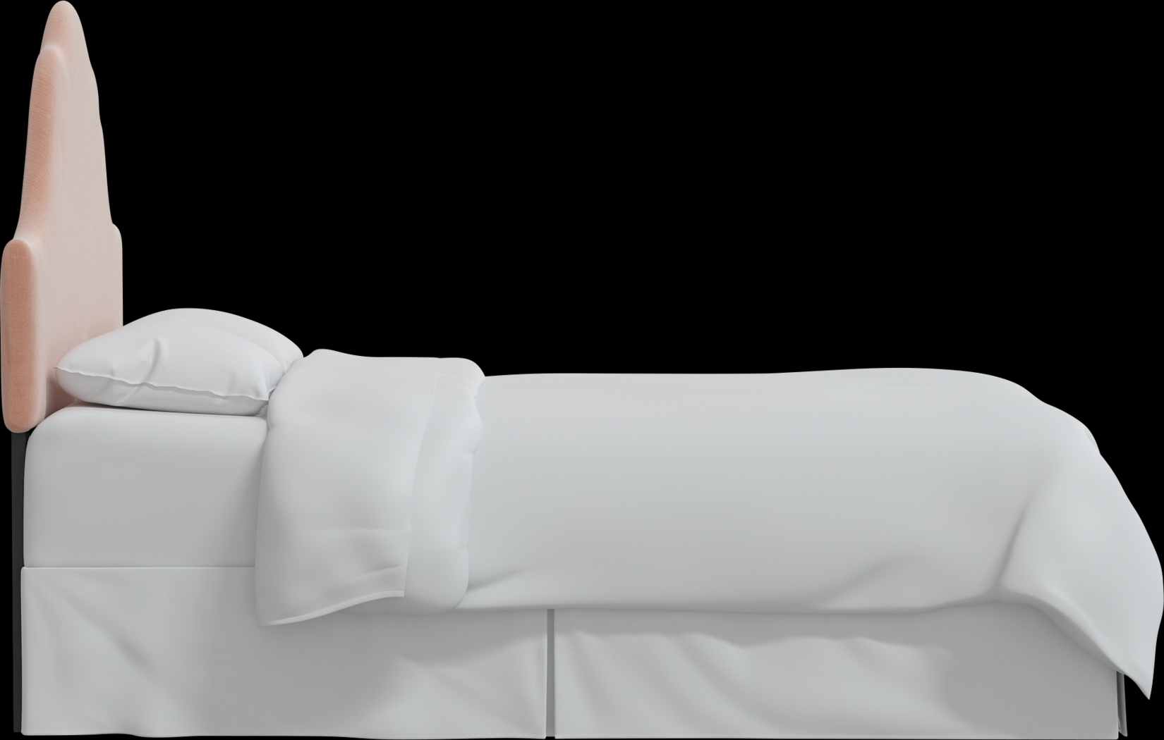 Aquaflor Pink Full Upholstered Headboard - Thumbnail - Image 3