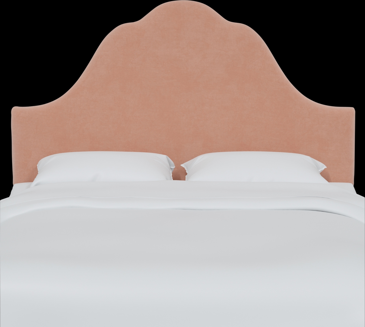 Aquaflor Pink Queen Upholstered Headboard - Thumbnail - Image 2