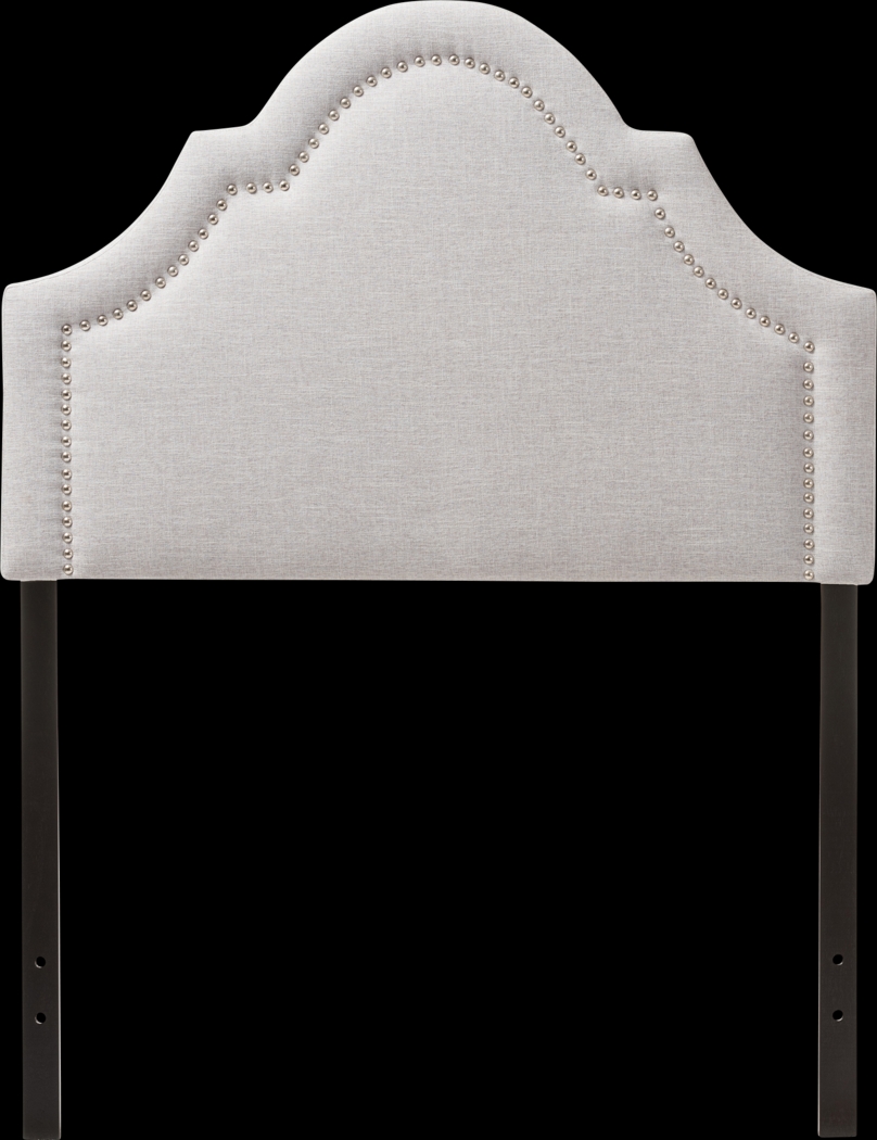 Aqualineay Gray Twin Headboard - Thumbnail - Image 1
