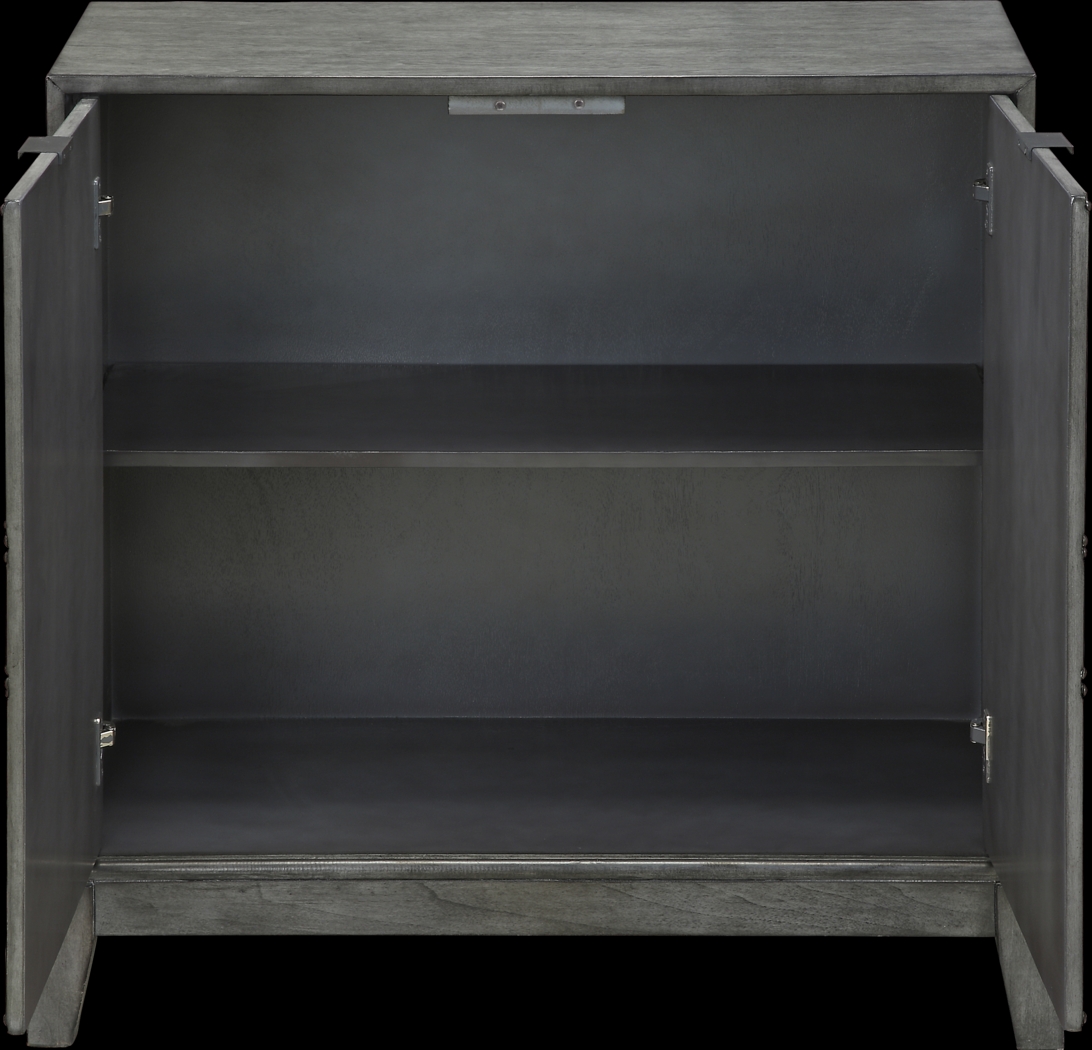 Aquan Gray Accent Cabinet - Thumbnail - Image 4