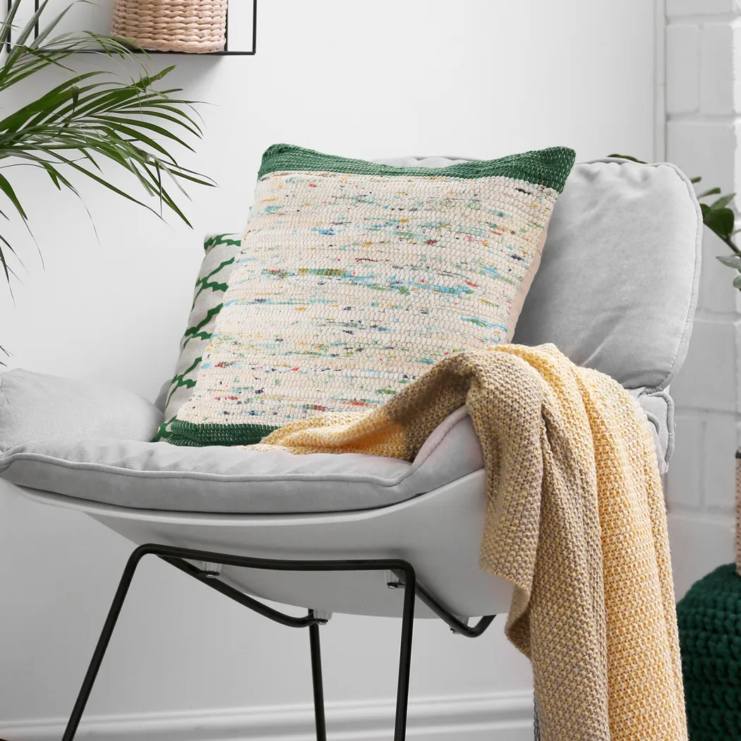 Aquara Green Accent Pillow, Set of 2 - Thumbnail - Image 2