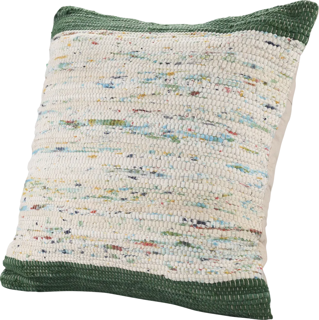 Aquara Green Accent Pillow, Set of 2 - Thumbnail - Image 3