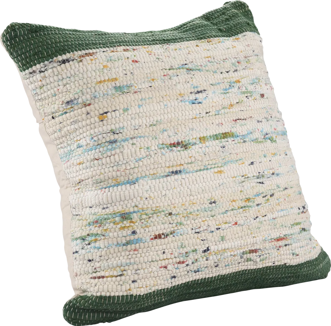 Aquara Green Accent Pillow, Set of 2 - Thumbnail - Image 4