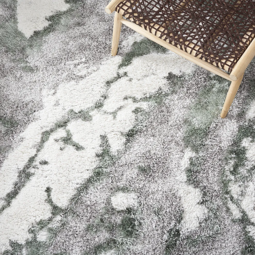 Aquatica Blue 9' x 12' Rug - Thumbnail - Image 5