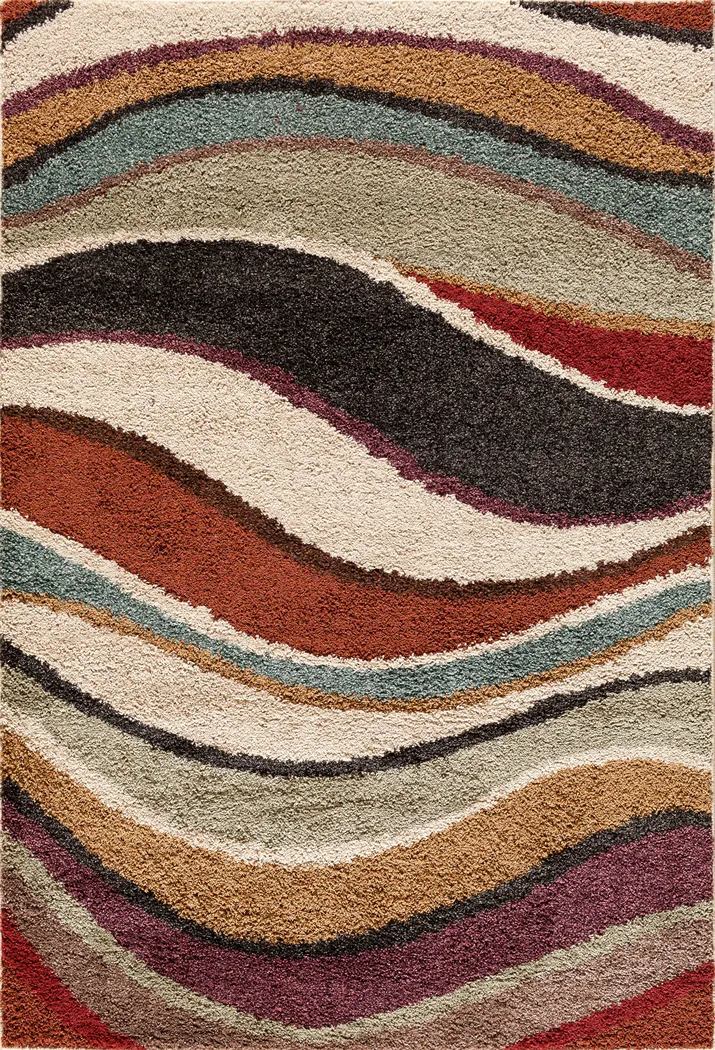Aqueous Brown 5' x 7'3 Rug - Thumbnail - Image 1