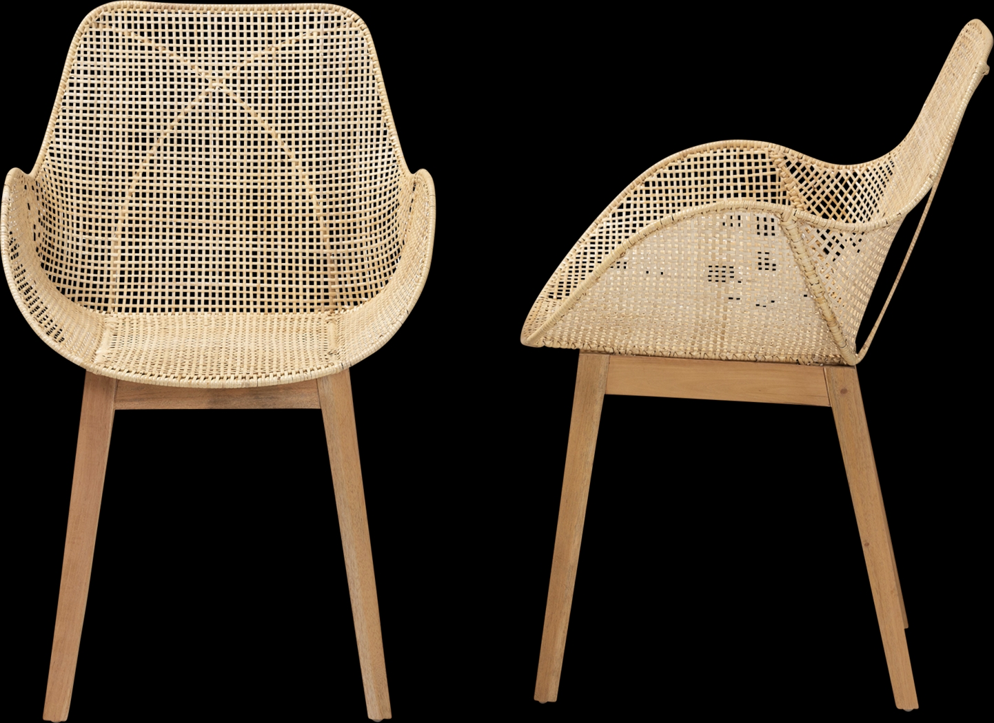 Aquidneck Natural Arm Chair, Set of 2 - Thumbnail - Image 5