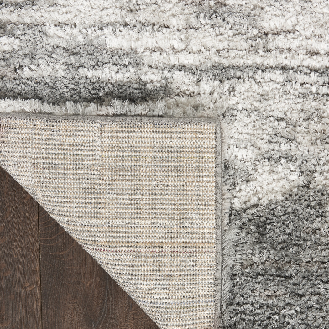 Aracelle Ivory/Charcoal 7'10 x 9'10 Rug - Thumbnail - Image 4