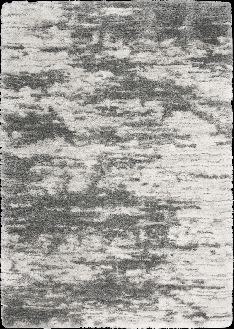 Aracelle Ivory/Charcoal 7'10 x 9'10 Rug - Thumbnail - Image 1