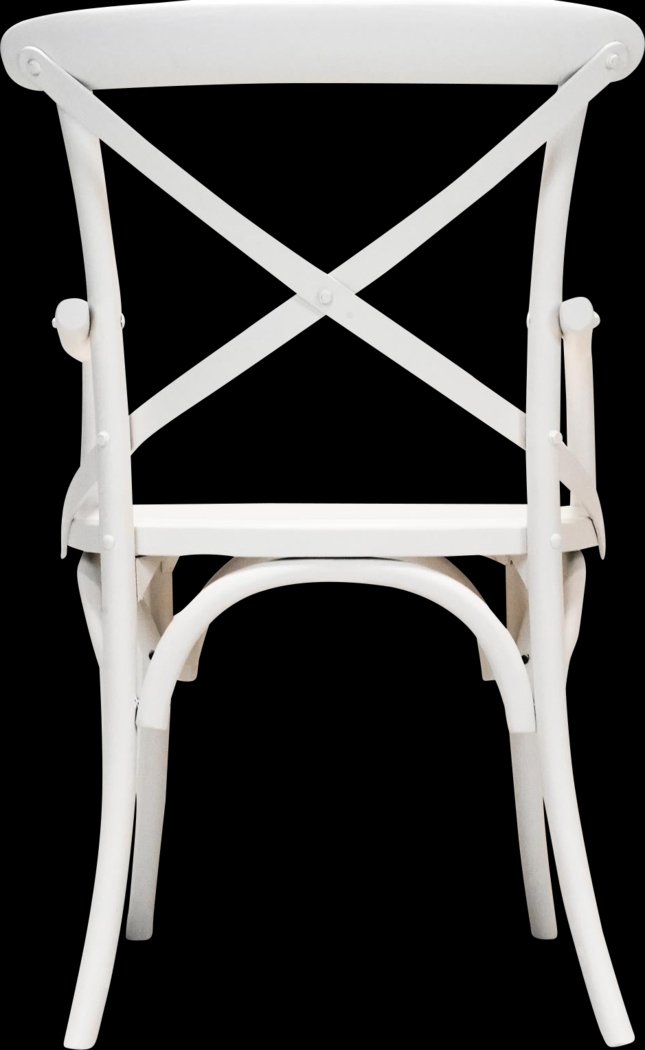 Araeno White Dining Chair, Set of 2 - Thumbnail - Image 4