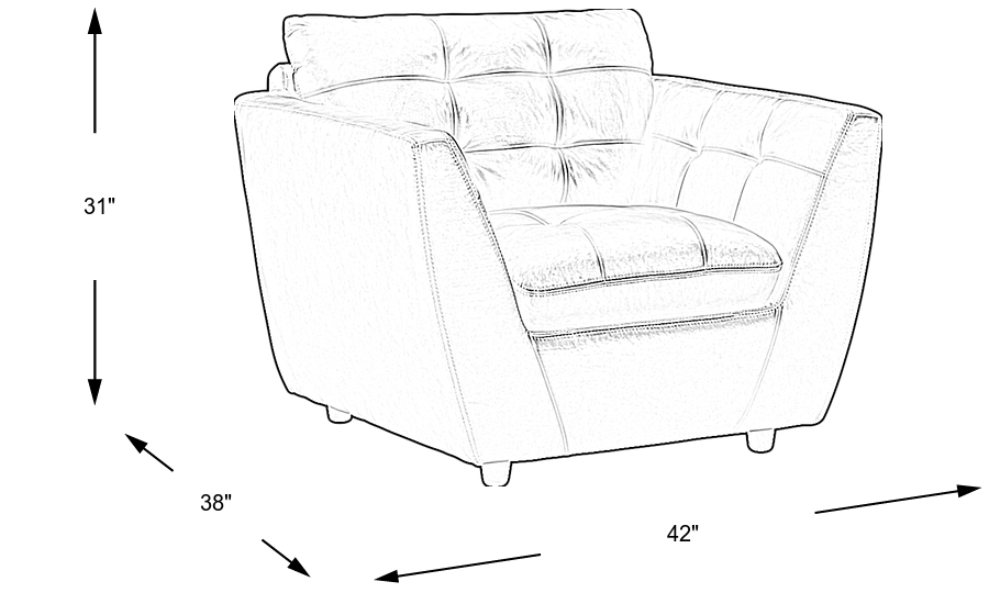 Dimension Image. Please refer to the Dimension Tab on this page for dimension details.