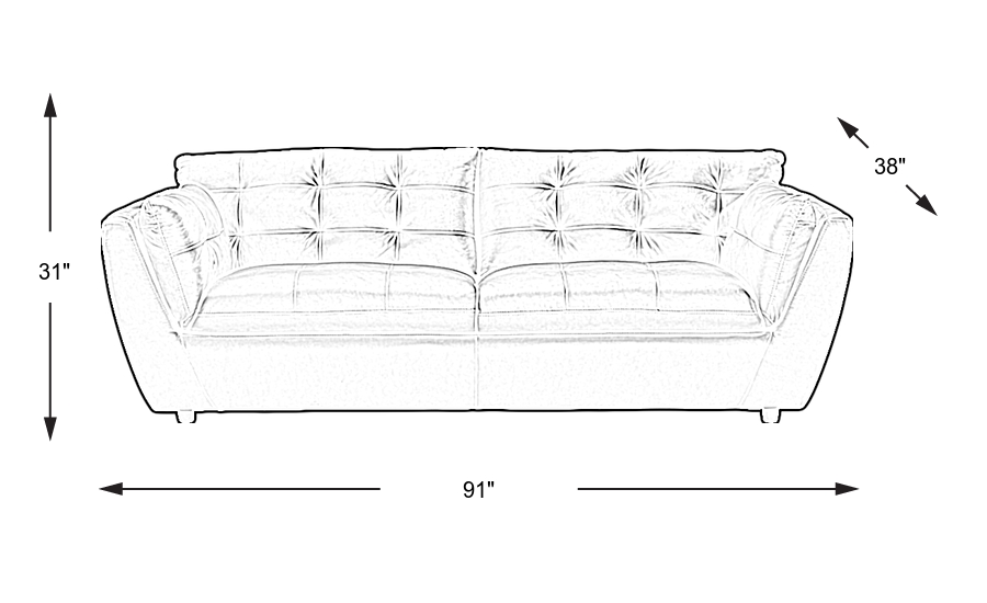 Dimension Image. Please refer to the Dimension Tab on this page for dimension details.
